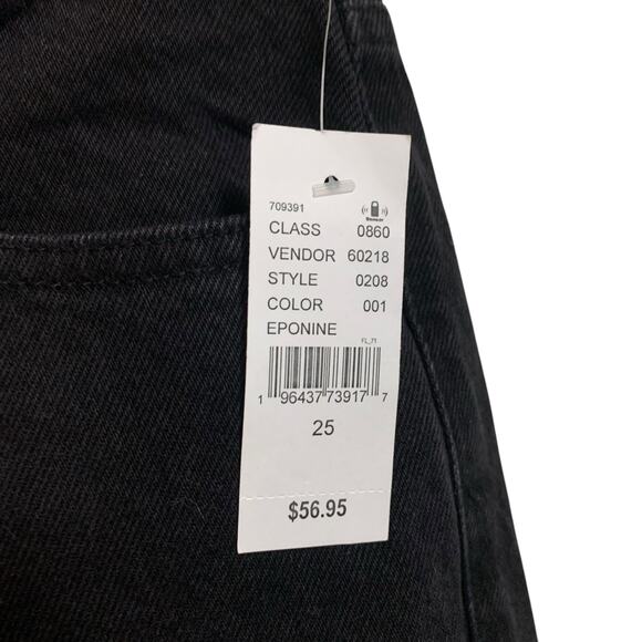 NWT! Pacsun High-Rise Relaxed Straight Leg Button Fly Dad Jeans Womens Size 25 - Picture 8 of 13